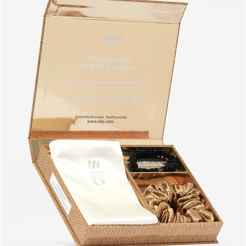 Slip Silk Gift Set, Medusa Nights in box